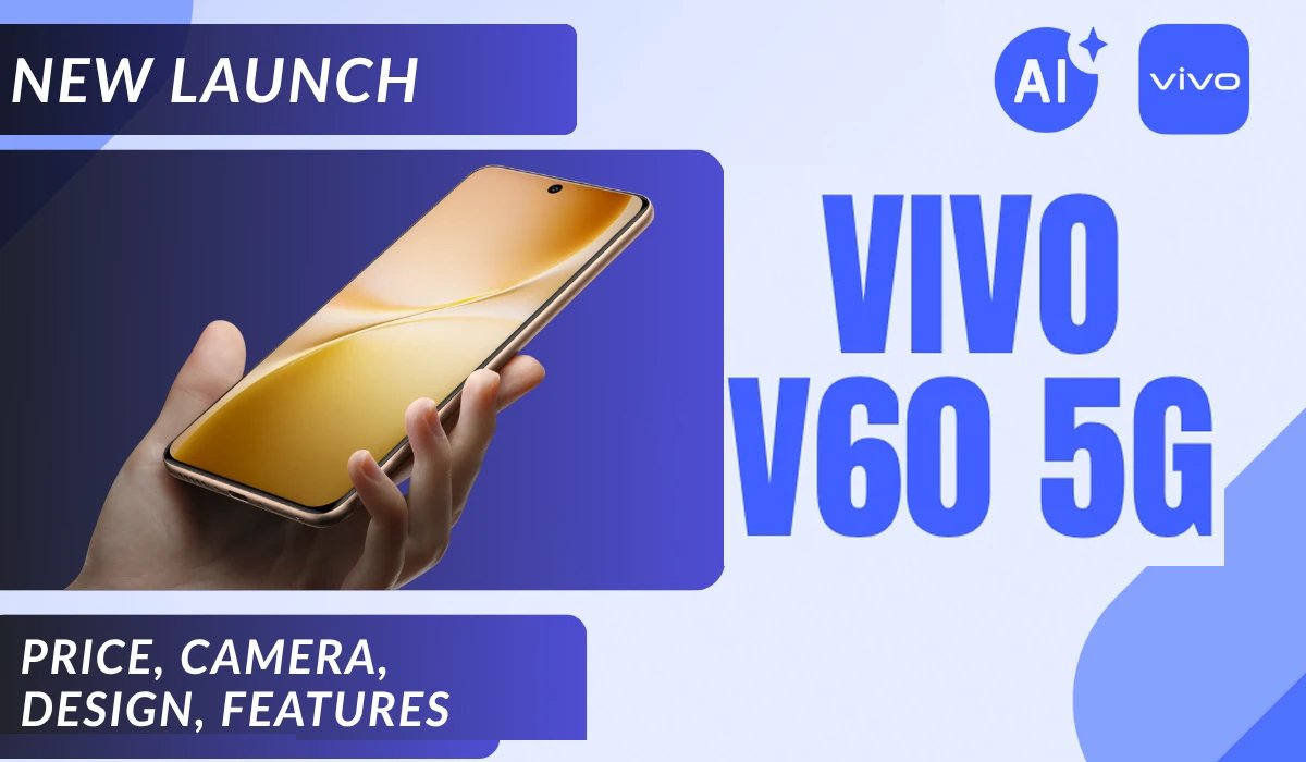 vivo V60 debuts with 6,500 mAh battery  specifications !!